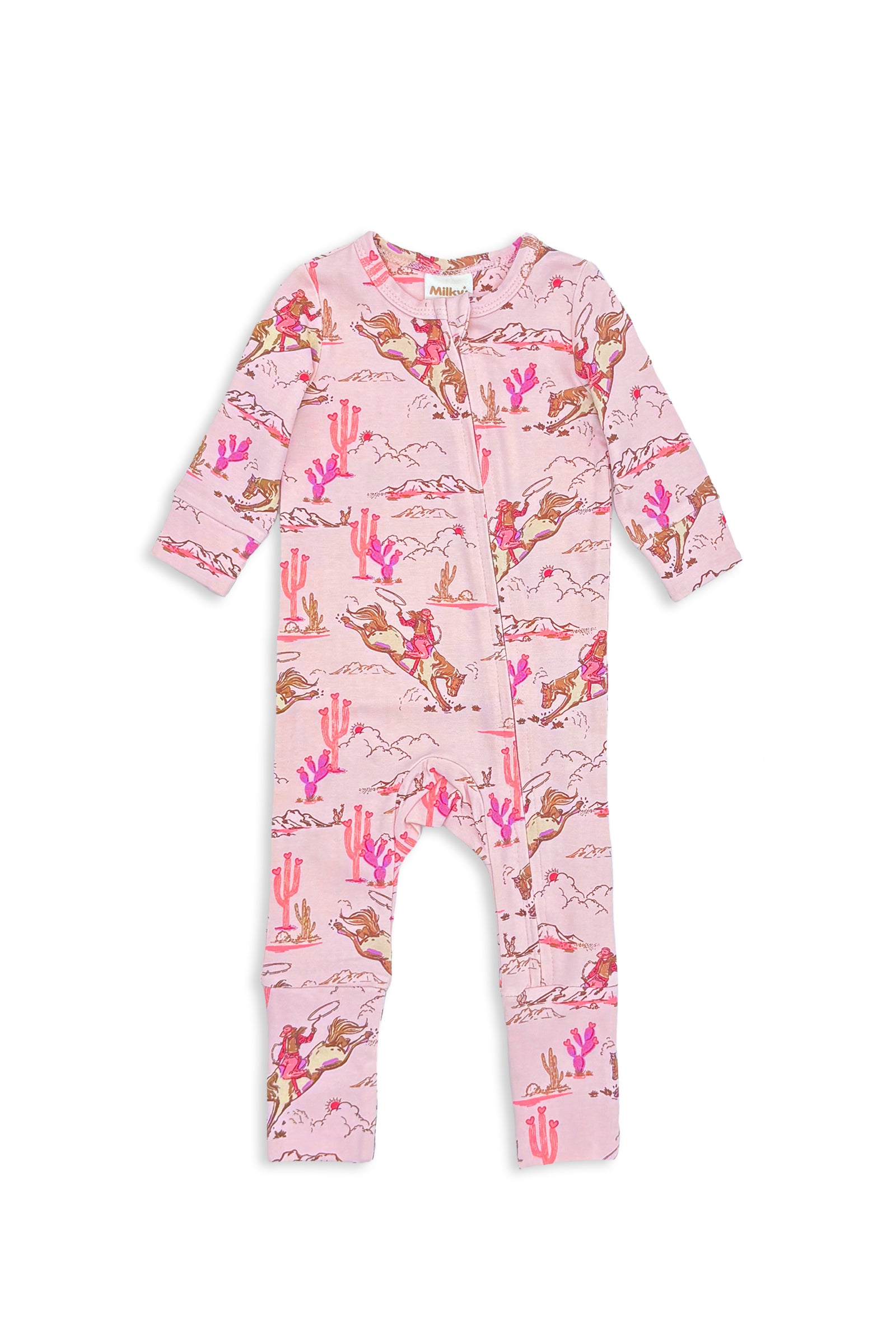 Rowdy Rider Zip Romper