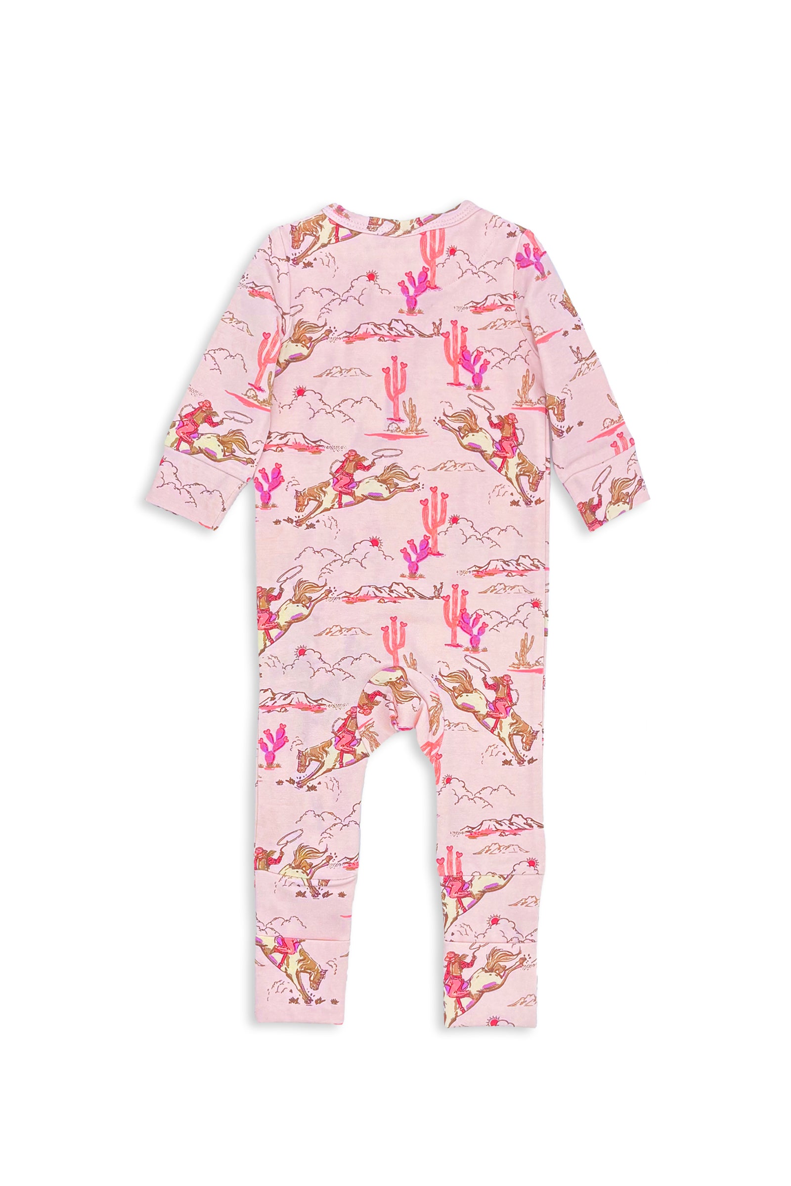 Rowdy Rider Zip Romper
