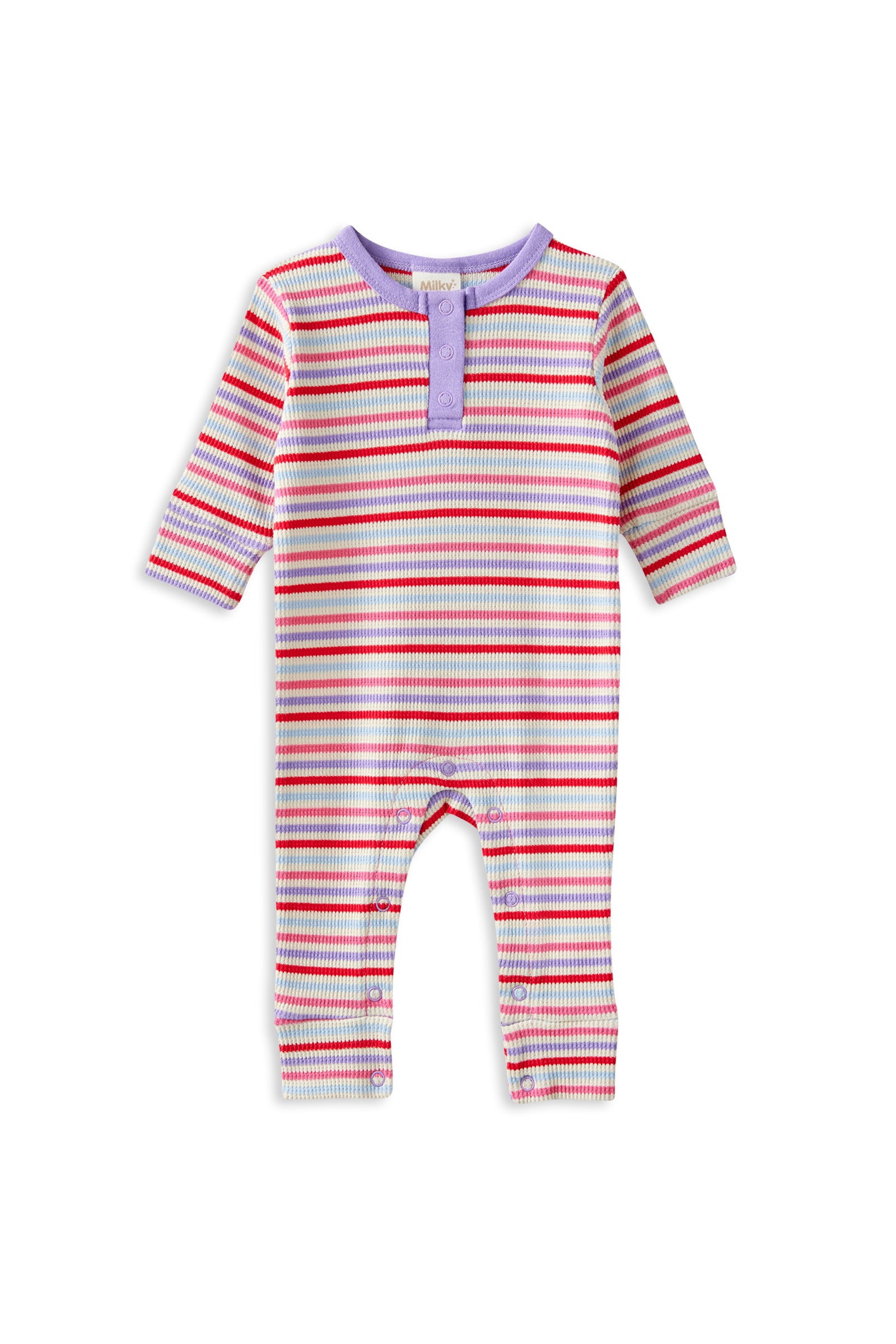 Jellybean Waffle Romper