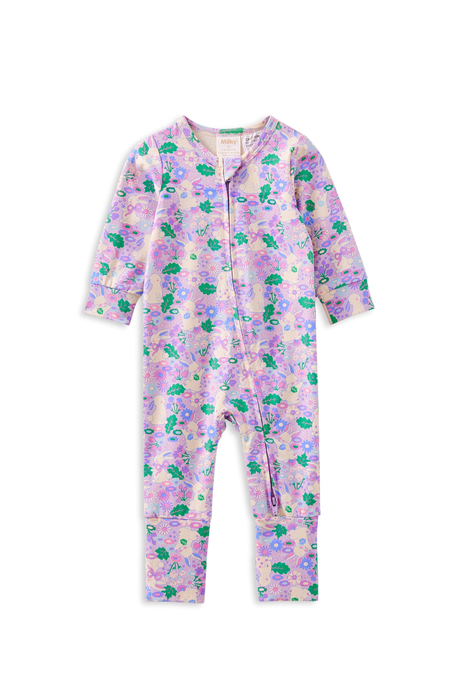 Bunny & the Blossoms Zip Romper