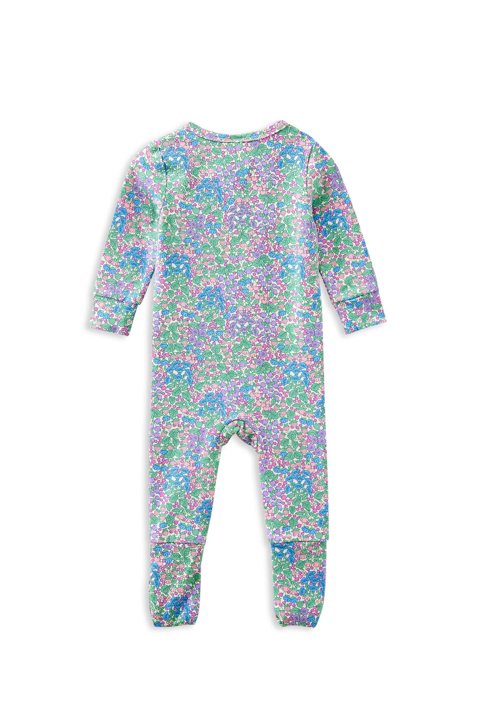 Forget Me Not Zip Romper