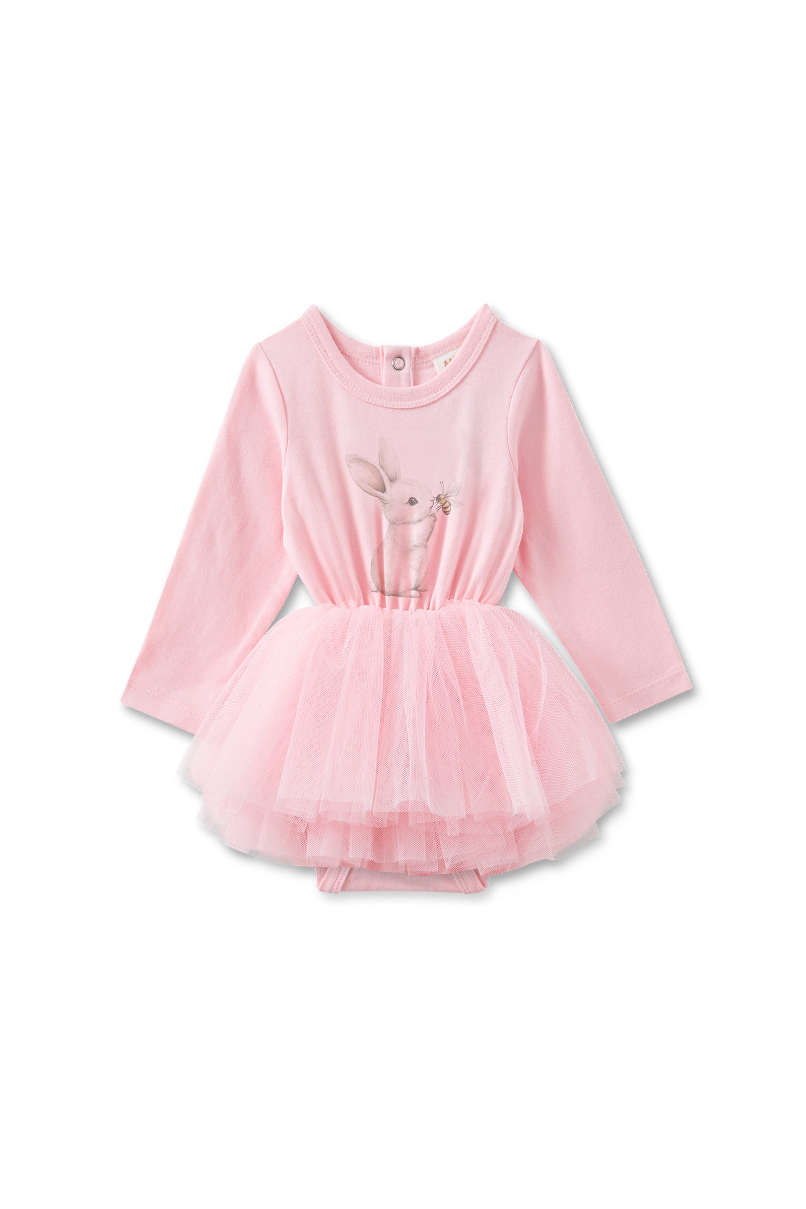Bunny Kisses Baby Tutu Dress