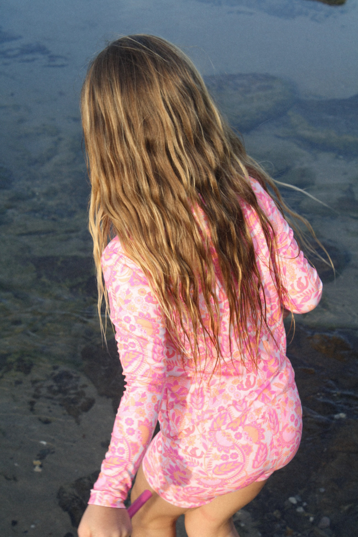 Wild Paisley Rash Vest