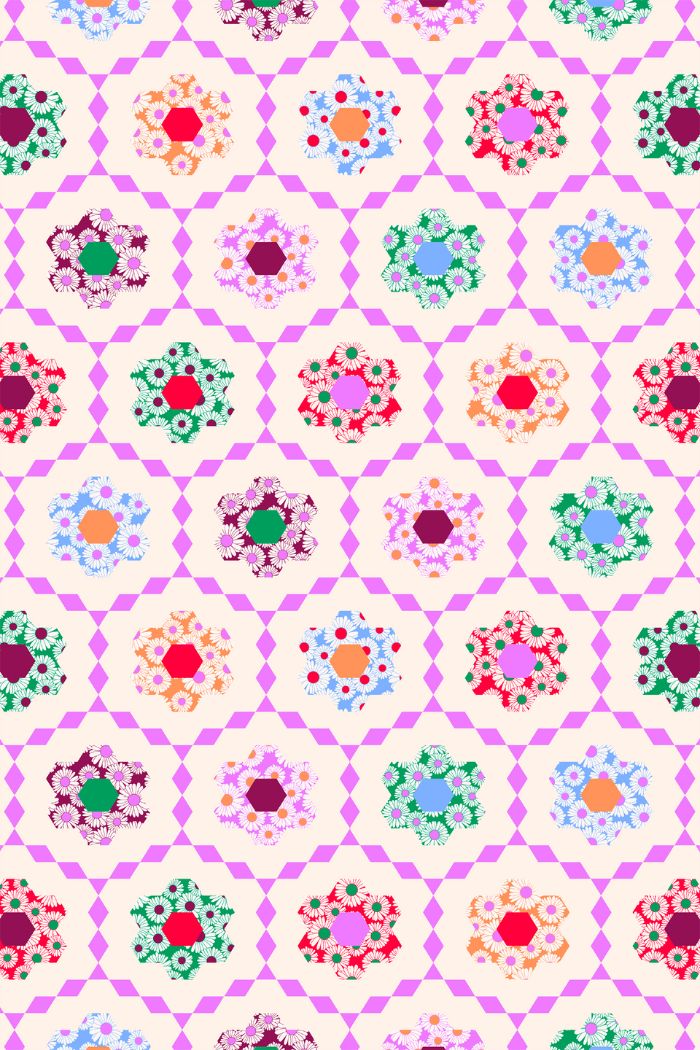 Honeycomb Bloom Flared Legging