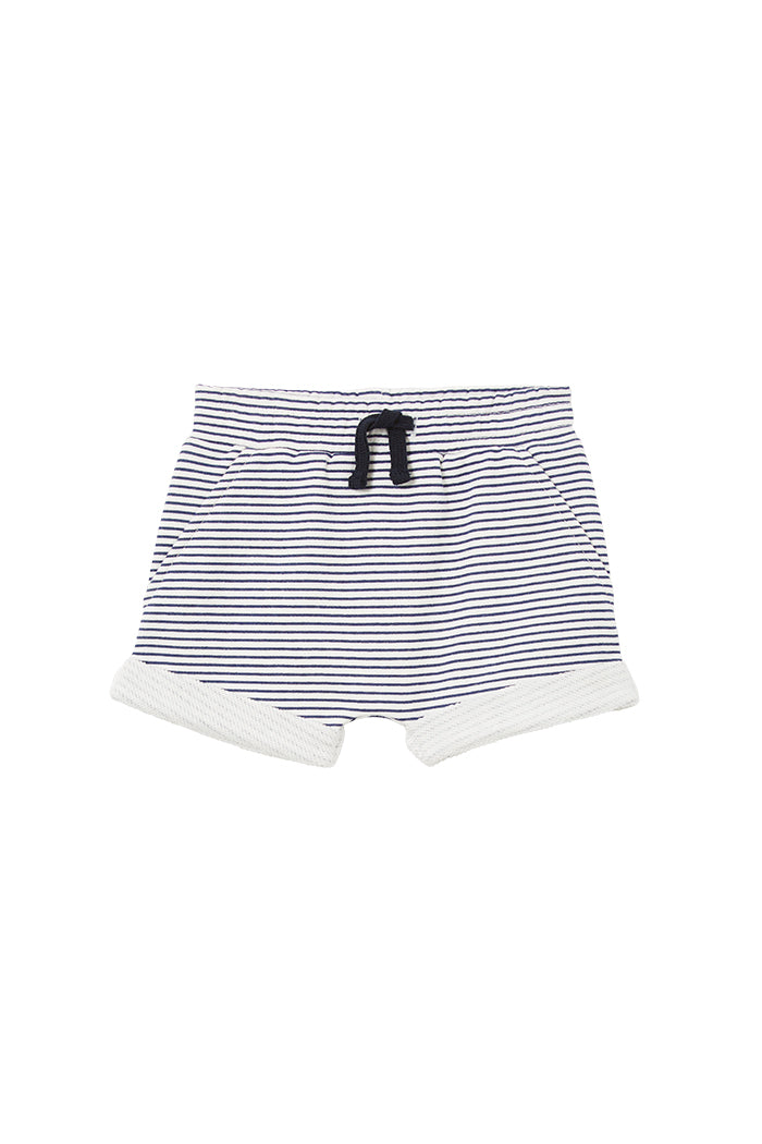 Stripe Fleece Baby Short