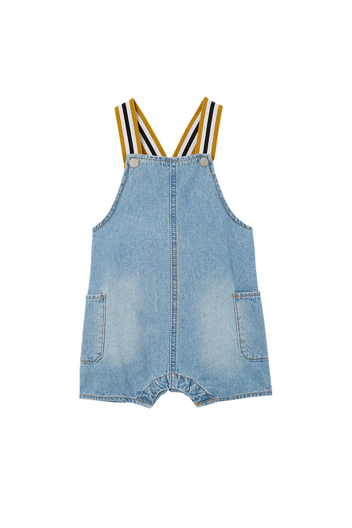 Light Wash Denim Overall