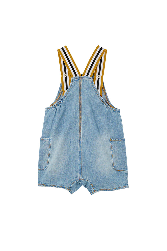 Light Wash Denim Overall