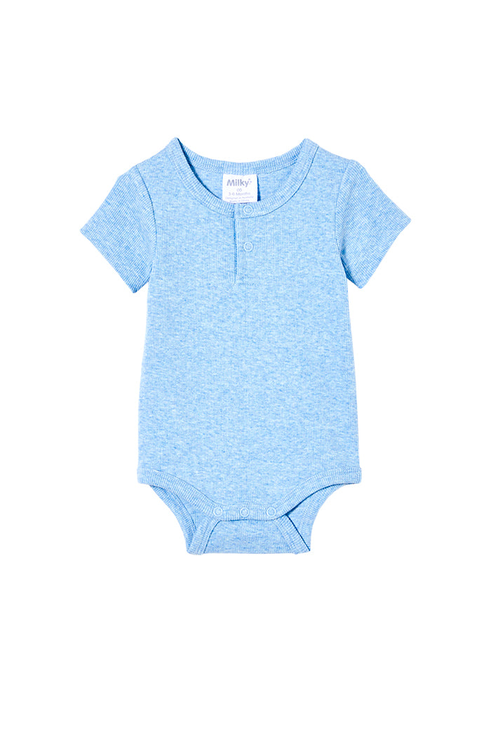 Ice Blue Rib Bubbysuit