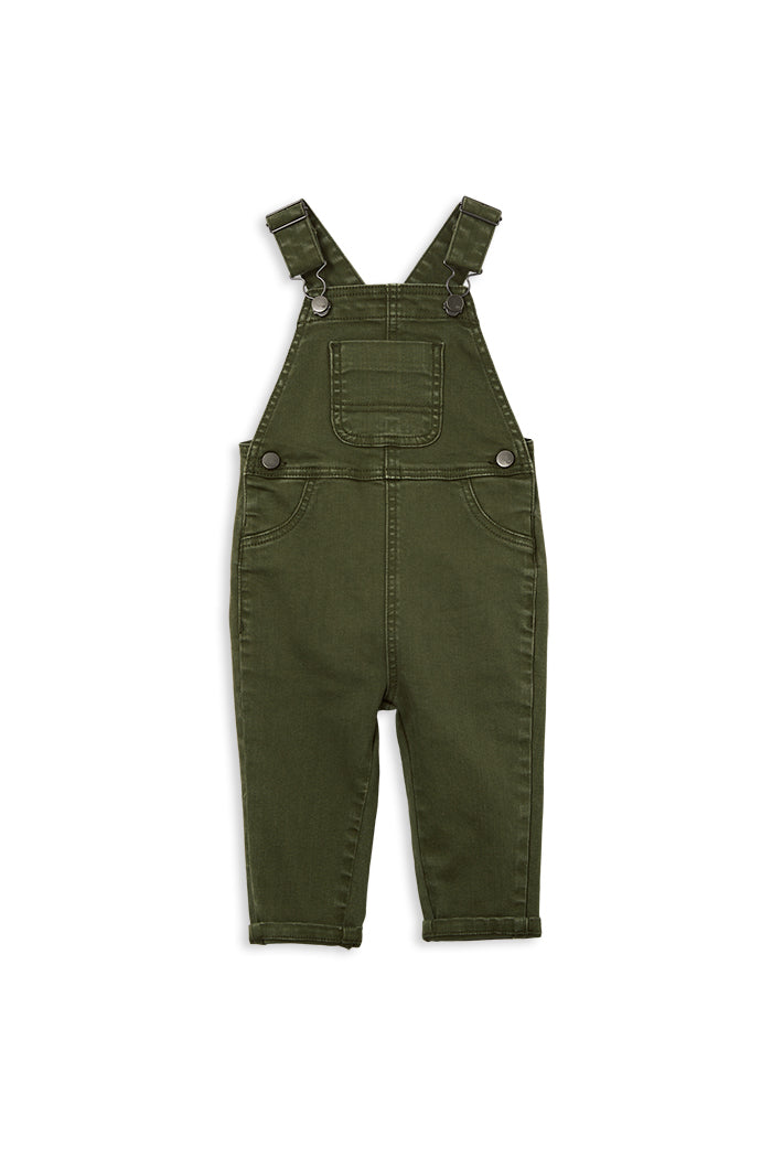 Green Denim Overall