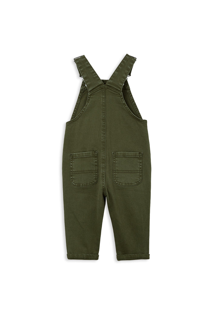 Green Denim Overall