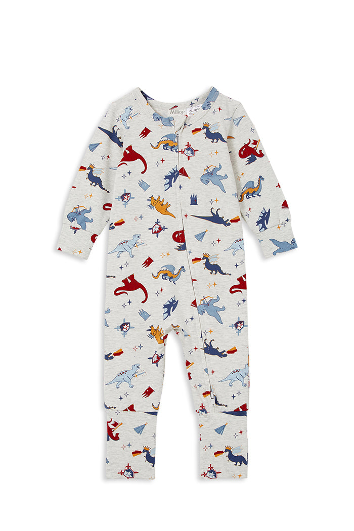 Knights Zip Romper