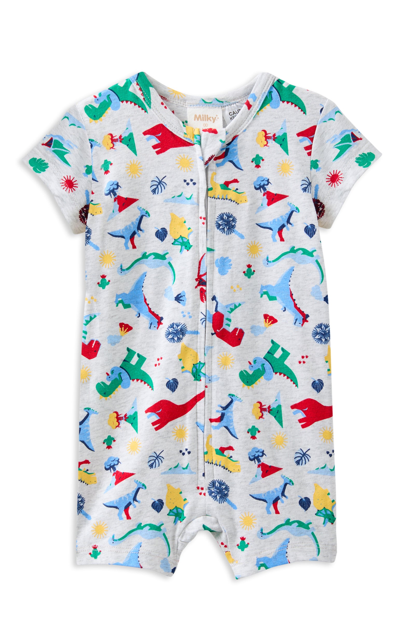 Dinosaur Zip Romper