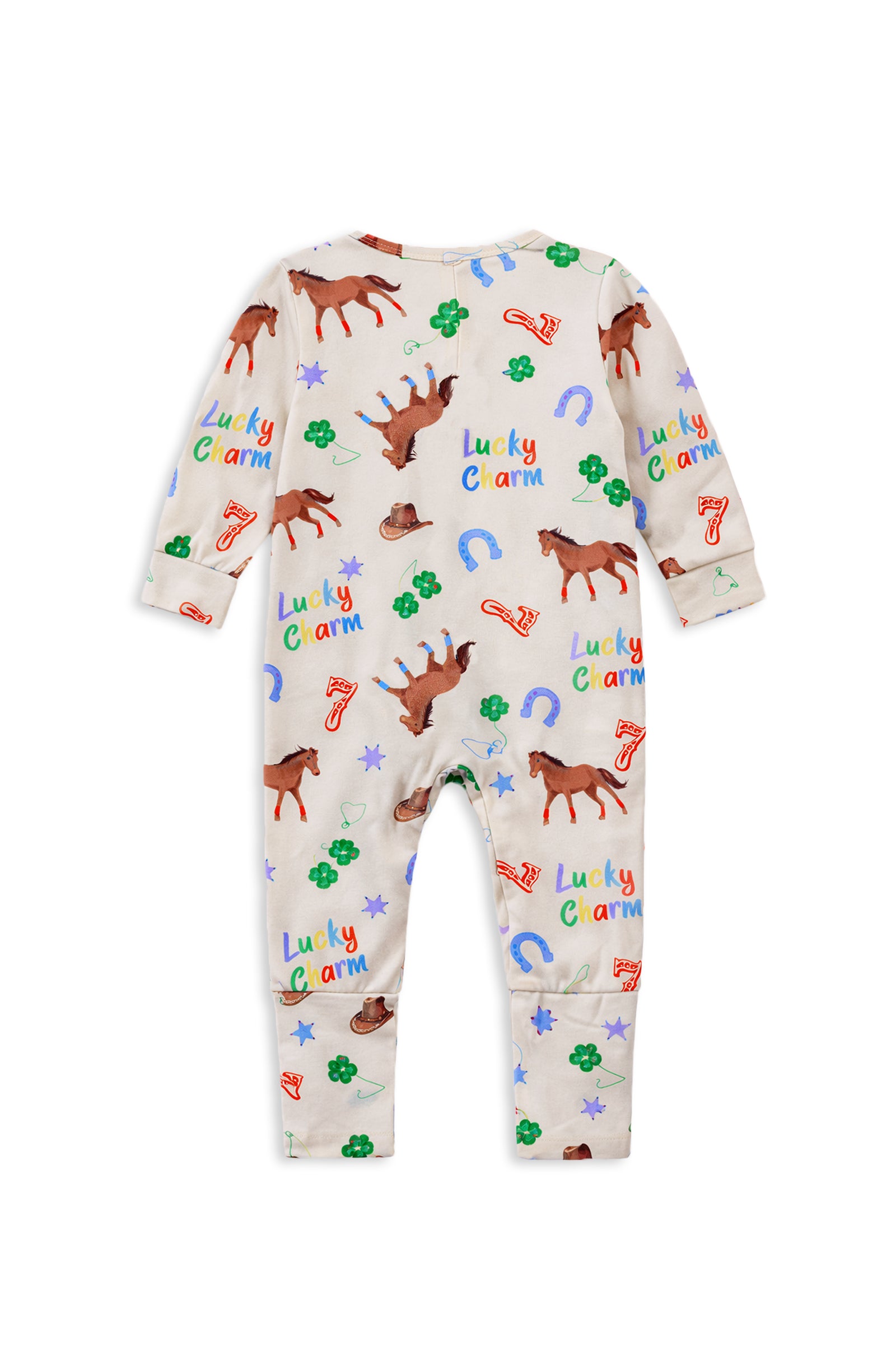 Lucky Charm Zip Romper - Coming Soon
