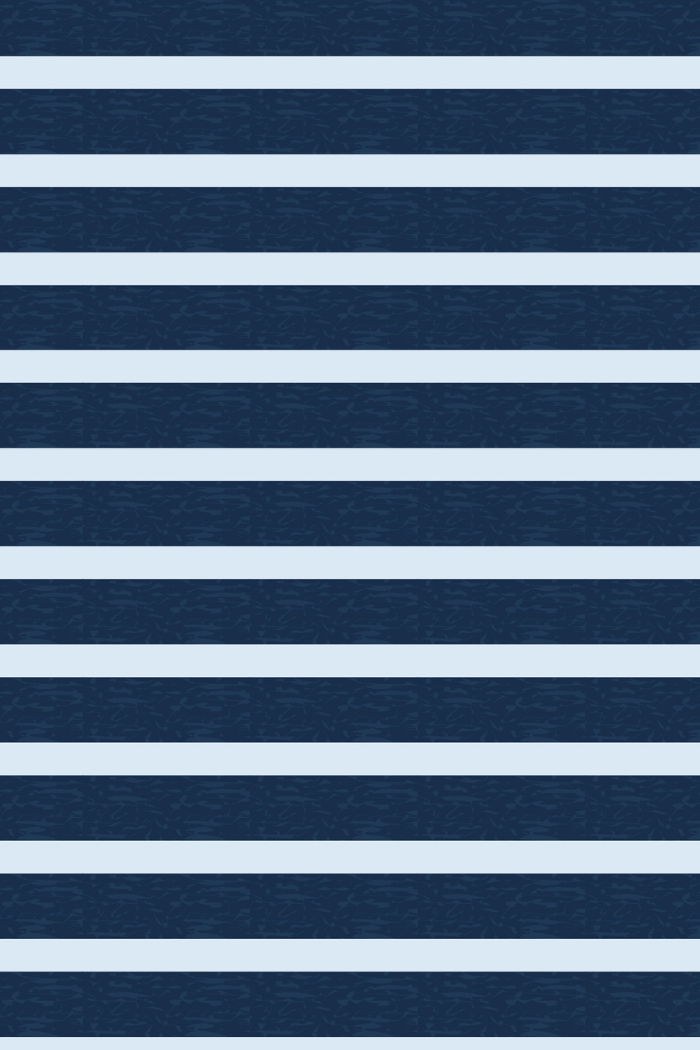 Indigo Stripe Henley Romper