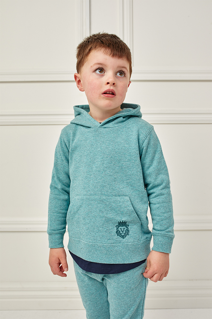 Sage Green Fleece Hood