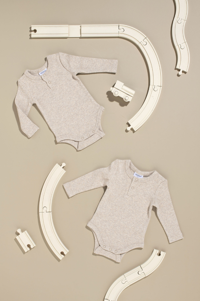 Natural Bubbysuit and Pant Set