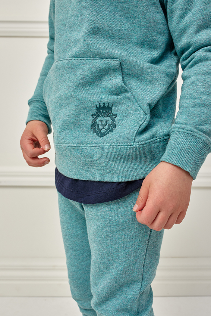 Sage Green Fleece Hood