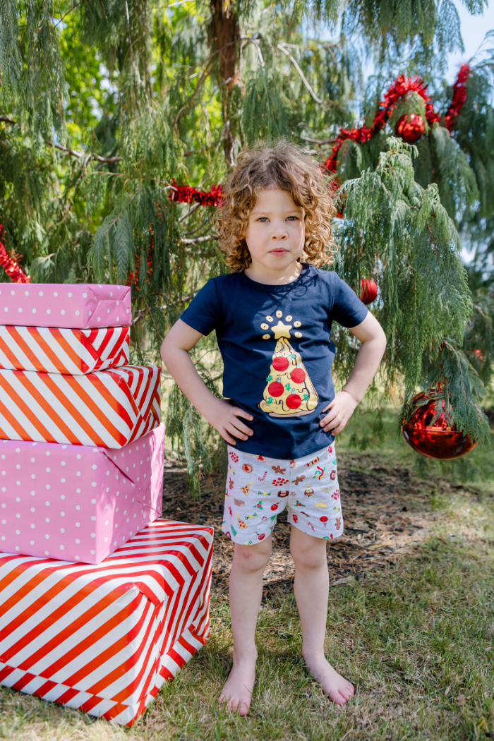 Christmas Pizza PJs