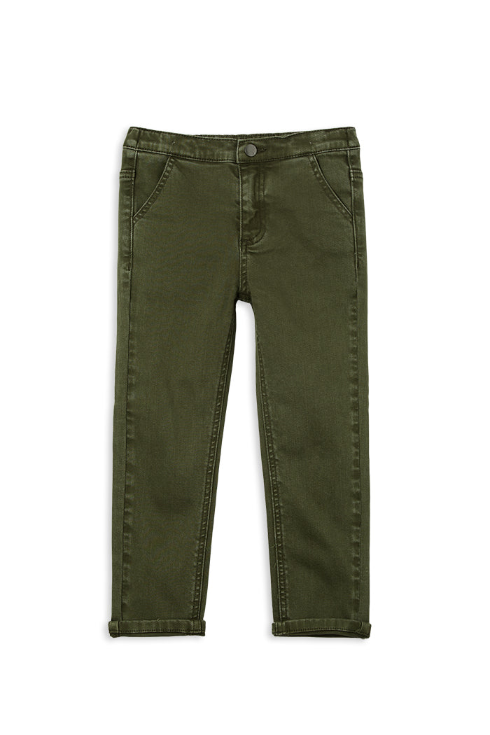 Green Denim Jean