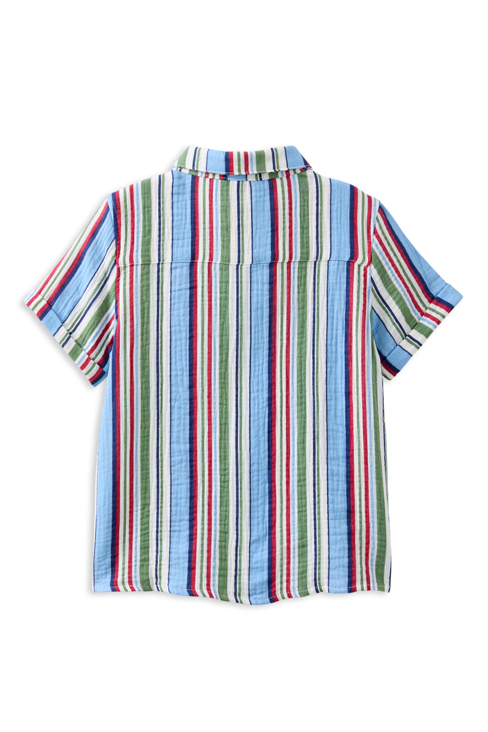 Crinkle Stripe Shirt