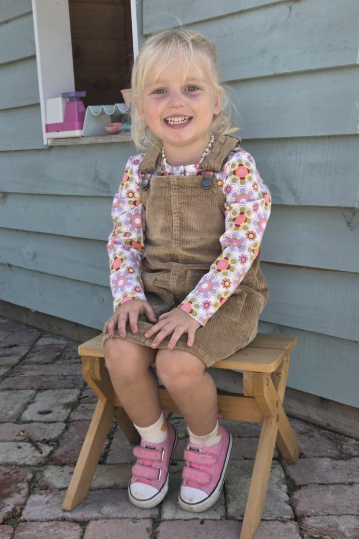 Caramel Cord Dress