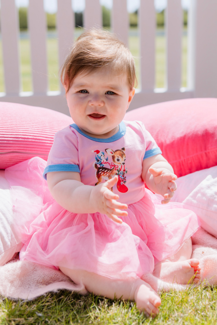 Festive Friends Baby Dress