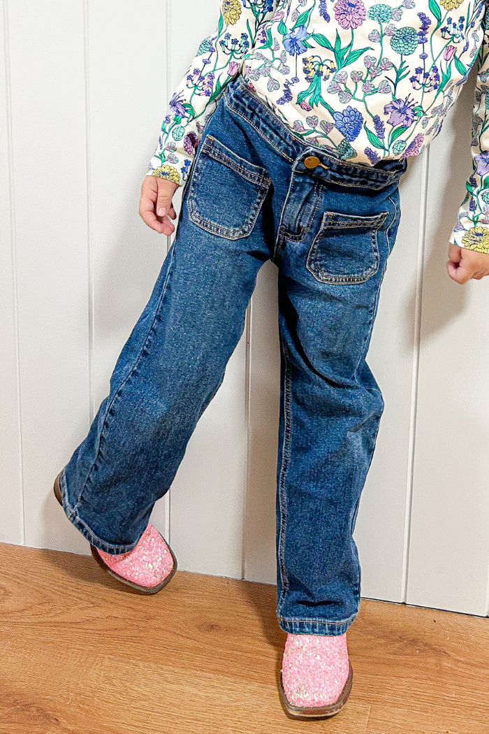 Mid Wash Denim Jean