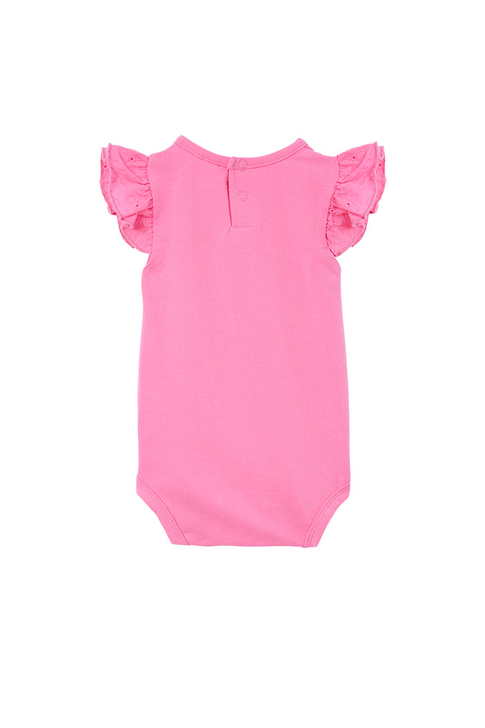 Pink Sachet Broderie Bubbysuit