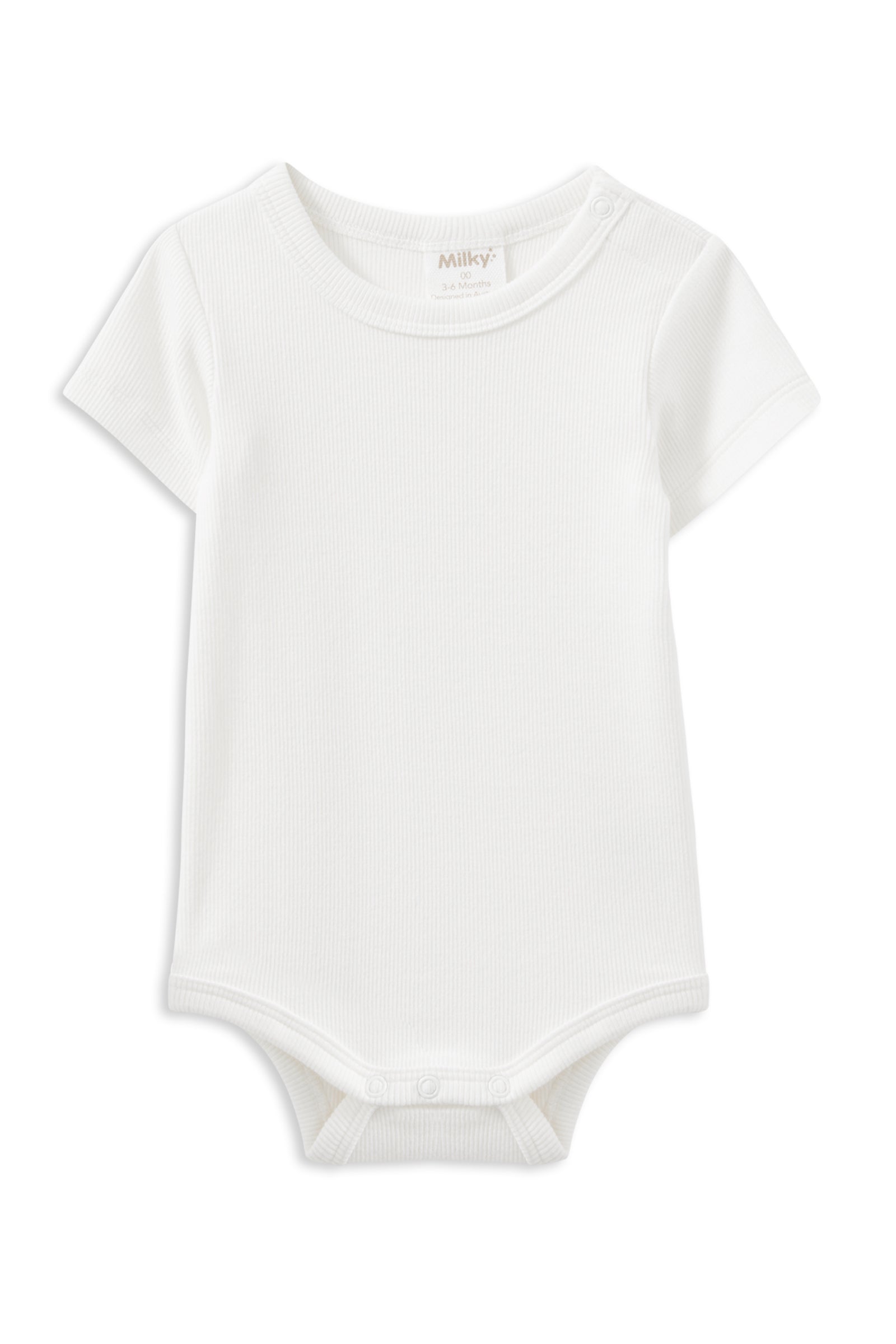 White Rib Bubbysuit