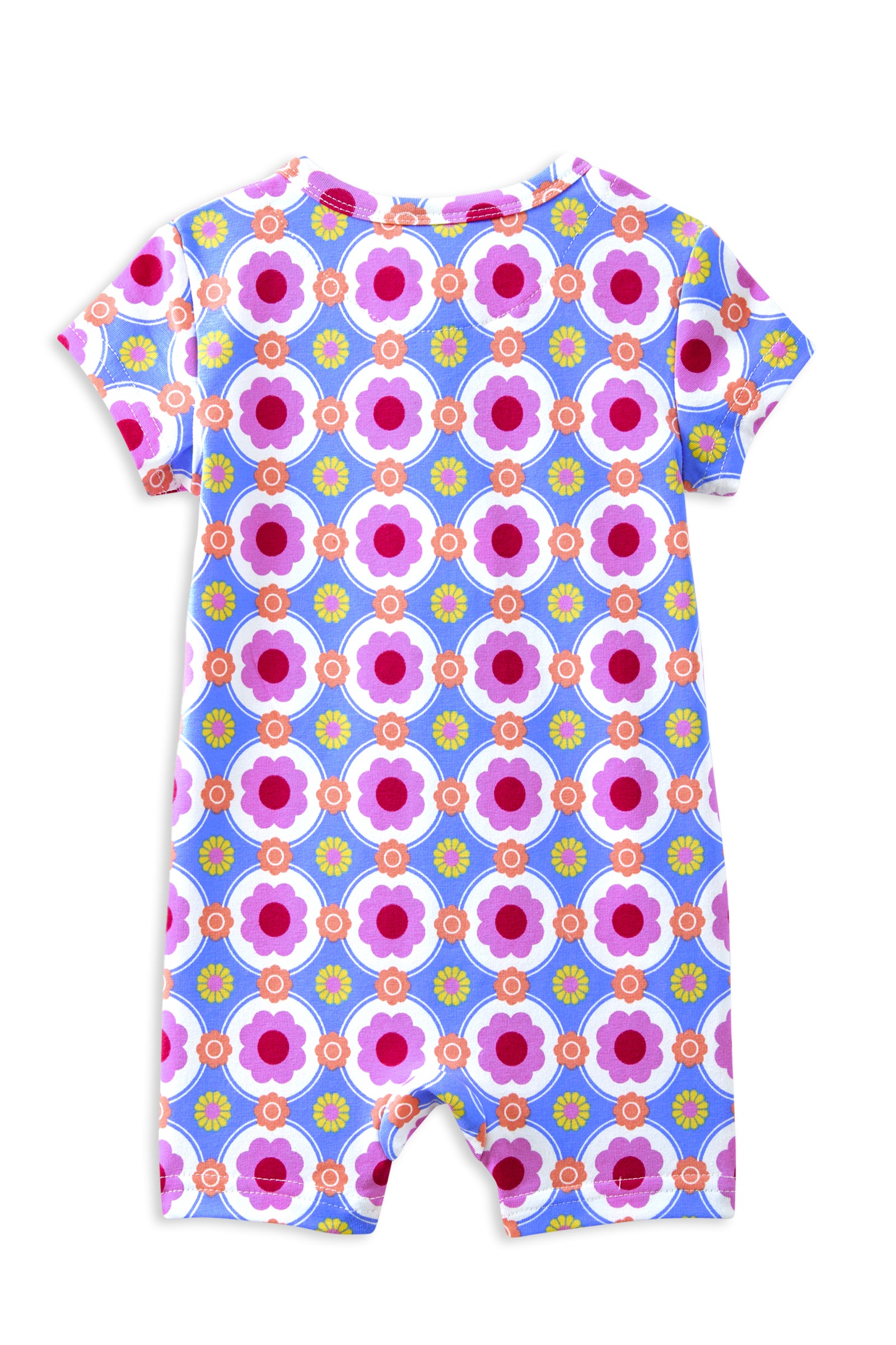 Retro Vibe Zip Romper