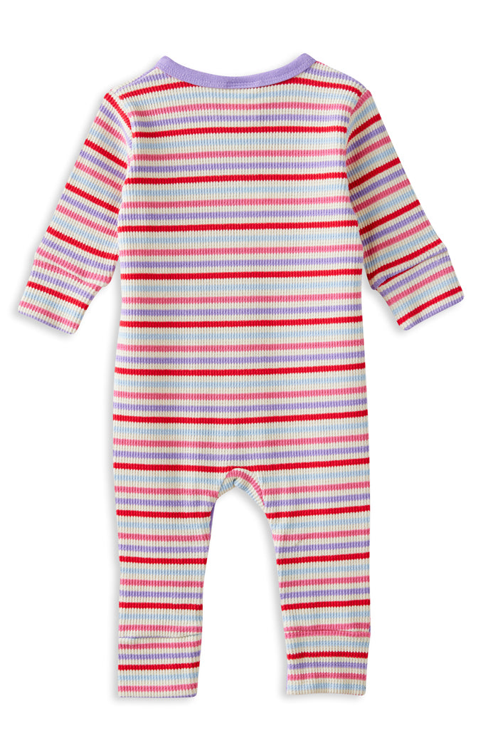 Jellybean Waffle Romper