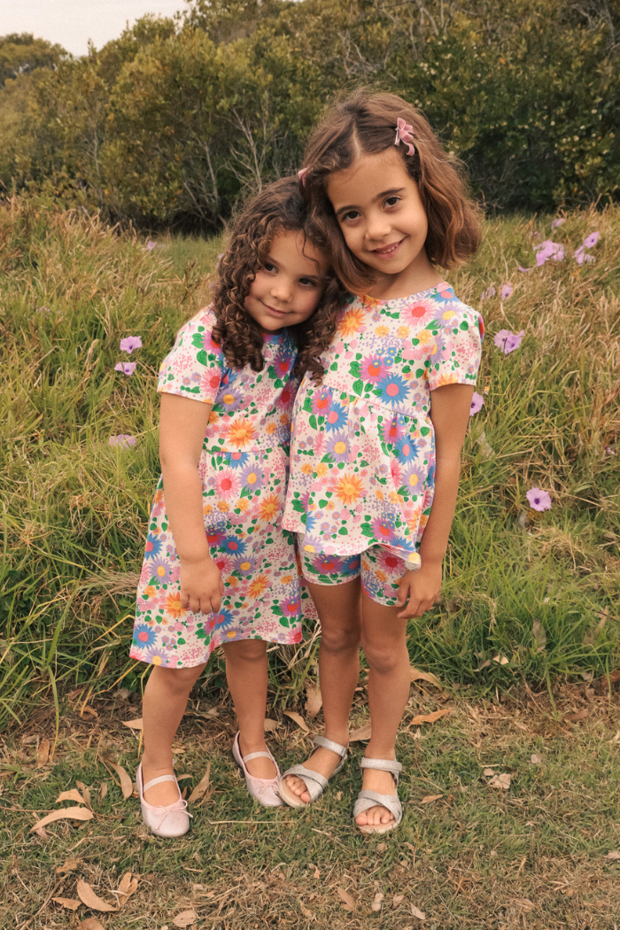 Sunshine Floral Swing Tee