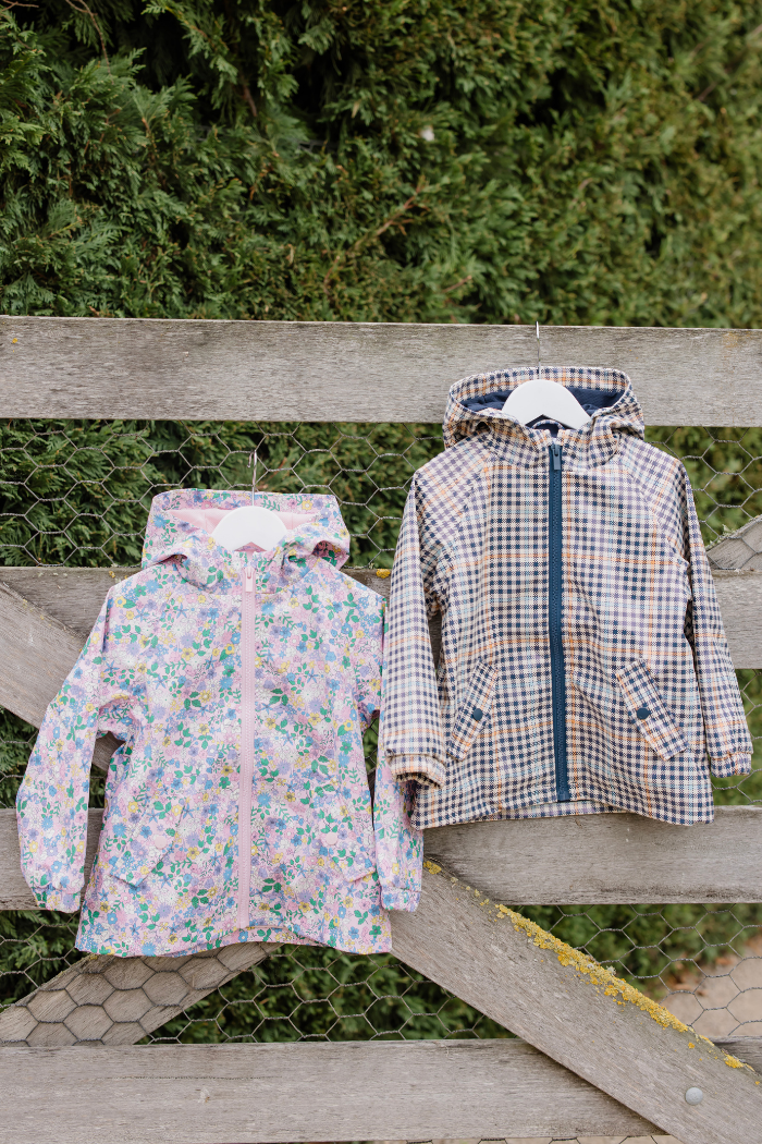 Check Rain Jacket
