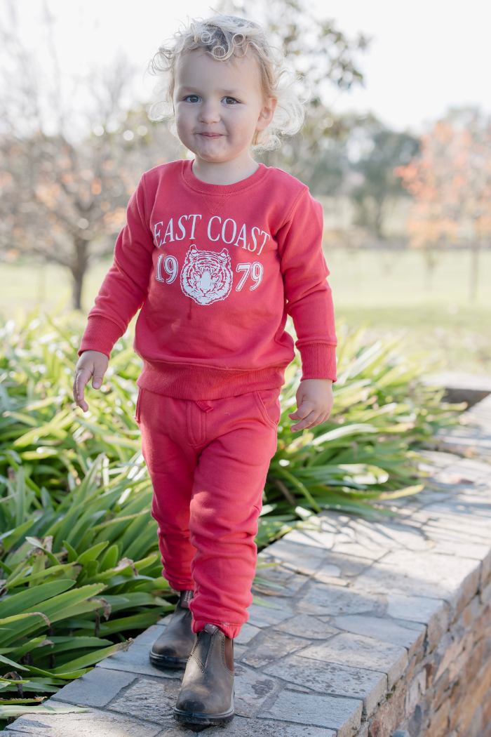 Red Tiger Fleece Sweat