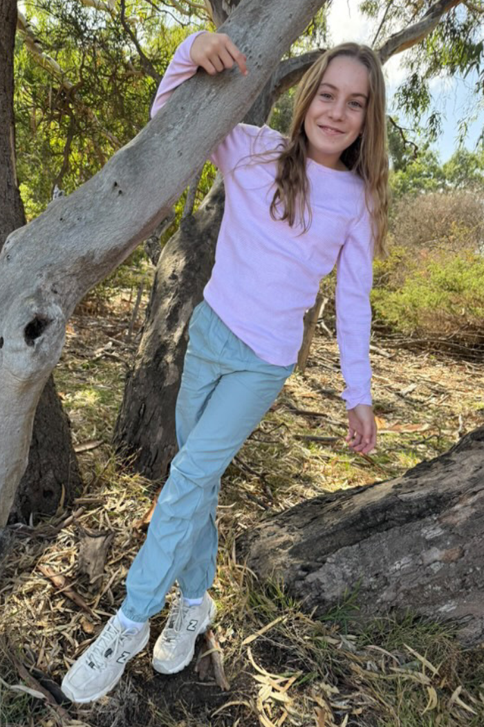 Khaki Parachute Pant