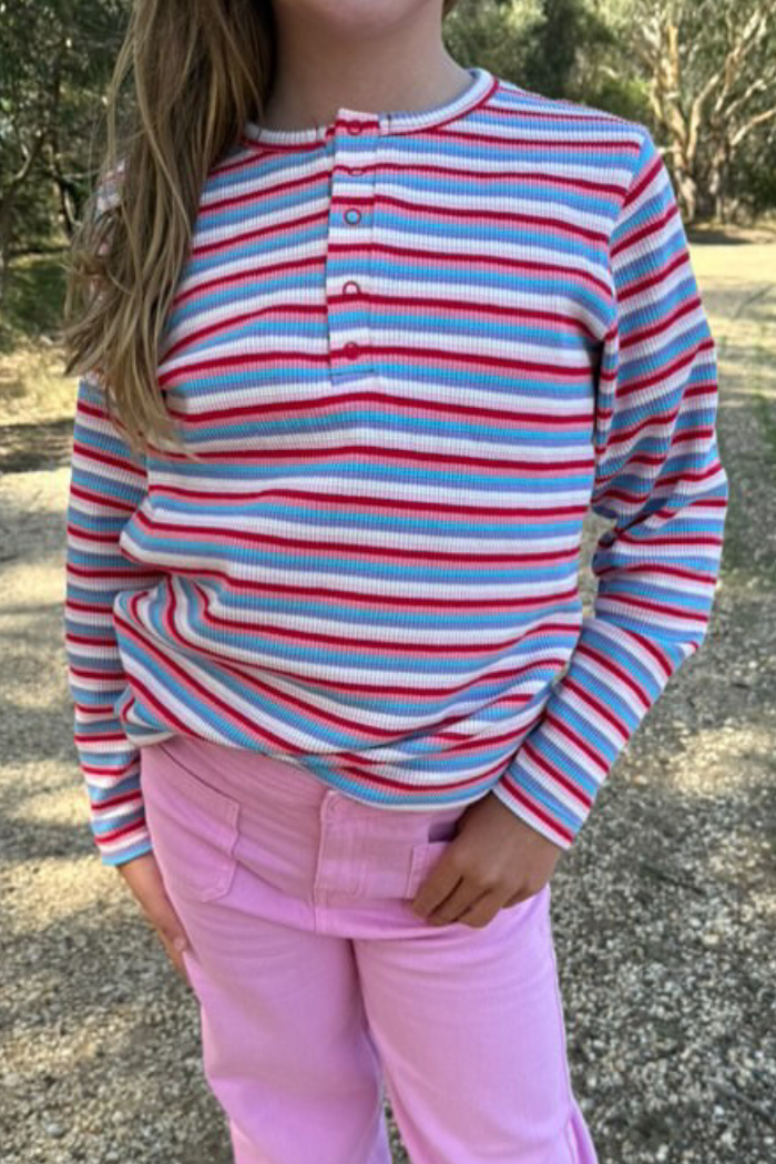 Fruity Waffle Henley