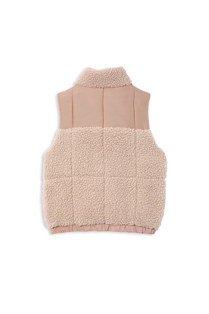 Two Tone Puffer Vest