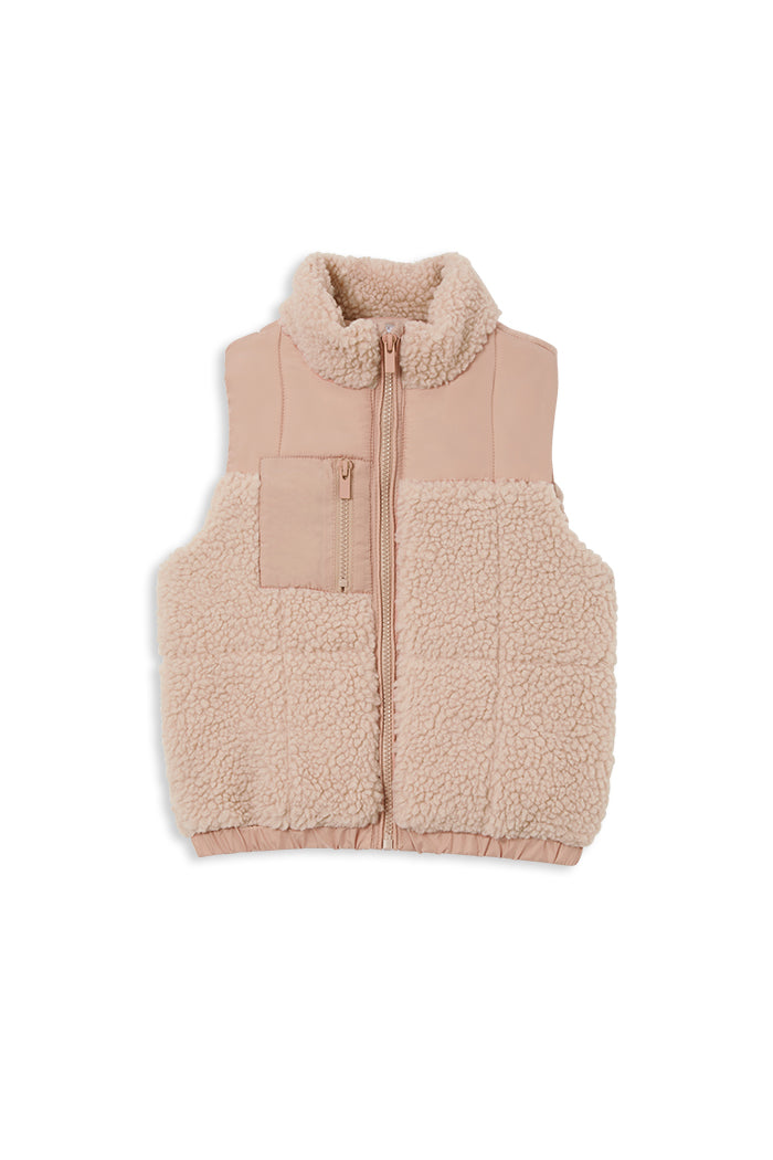 Two Tone Puffer Vest