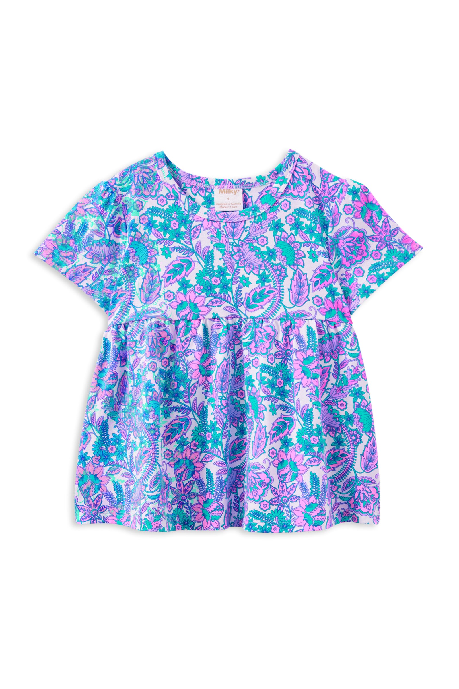 Paisley Bloom Swing Tee