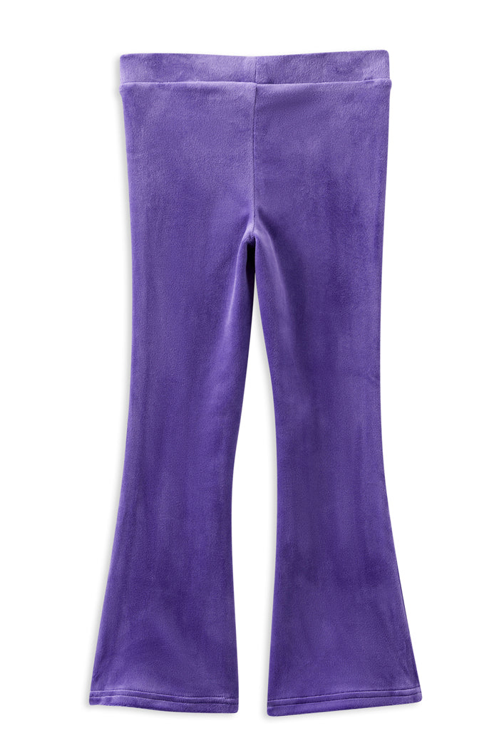 Violet Velour Flares