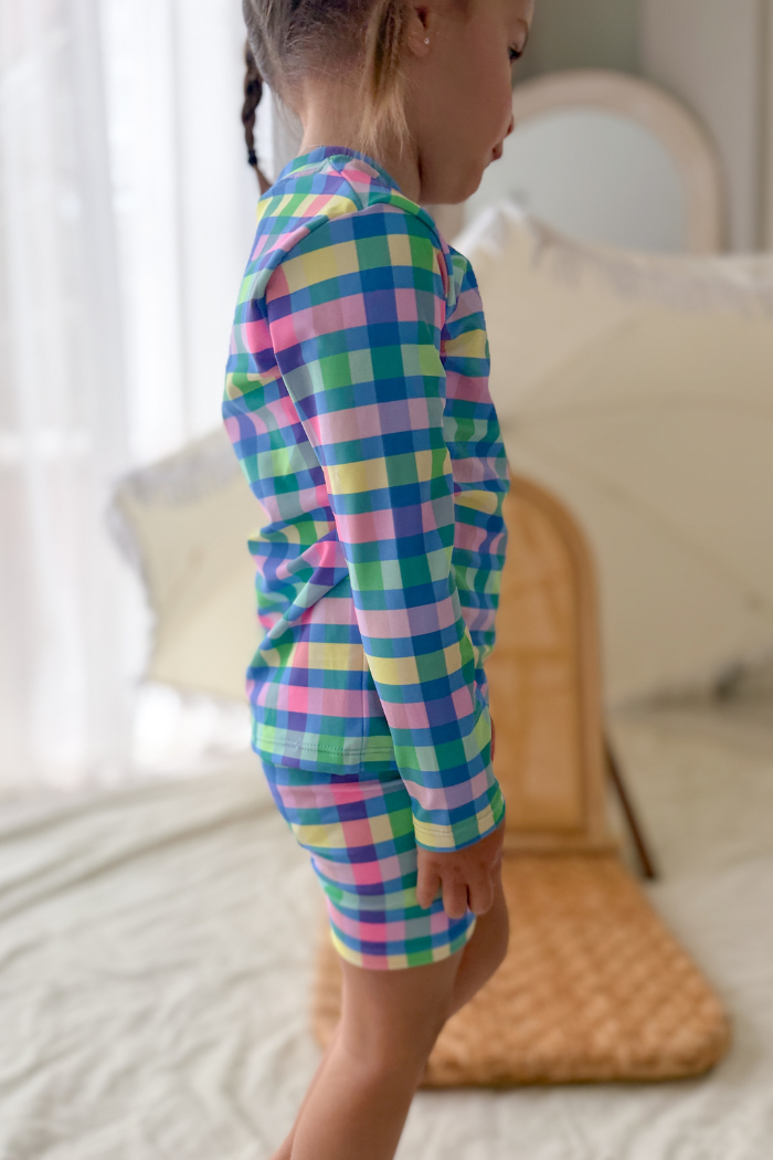 Picnic Check Rash Vest