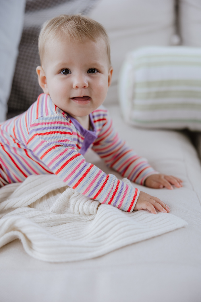 Jellybean Waffle Romper