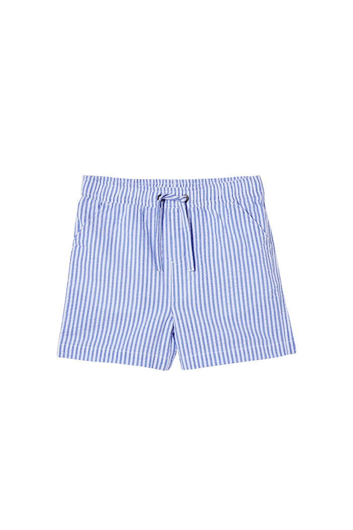 Yacht Stripe Cotton Short