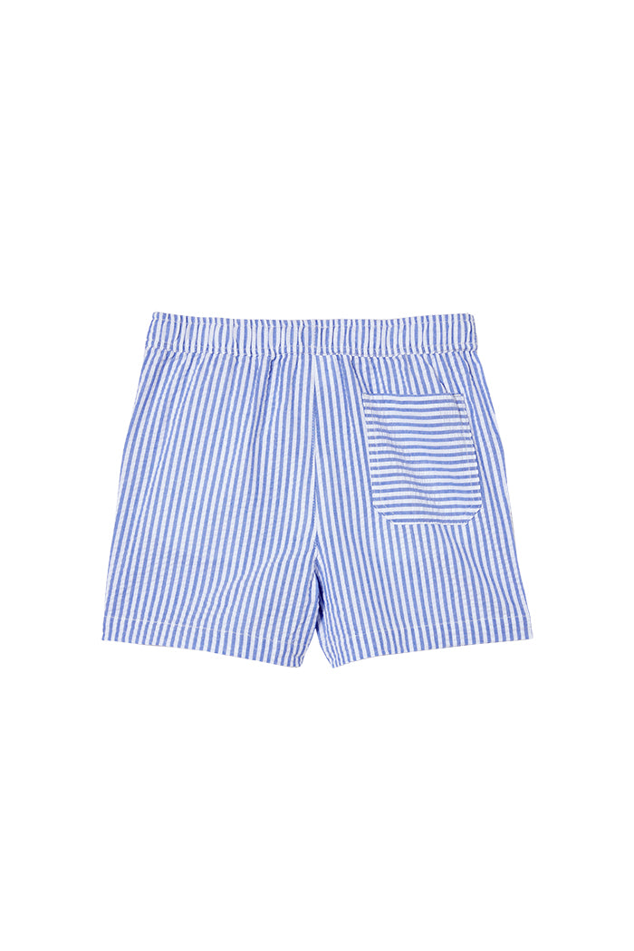 Yacht Stripe Cotton Short