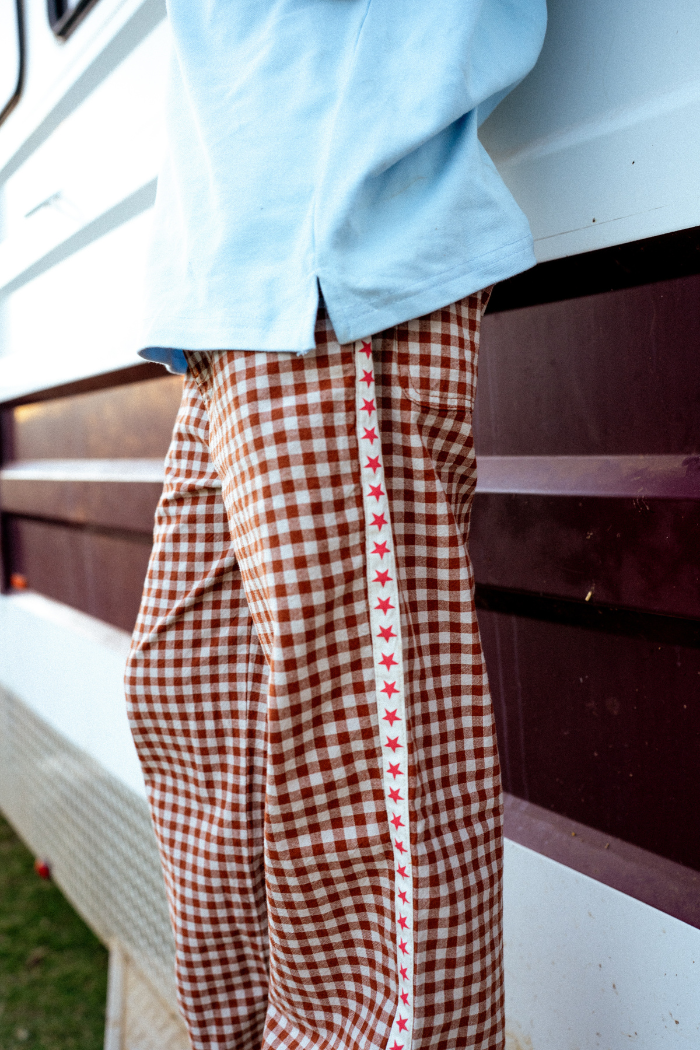 Western Check Pant