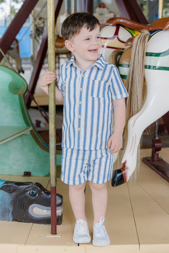 Stripe Linen Shirt