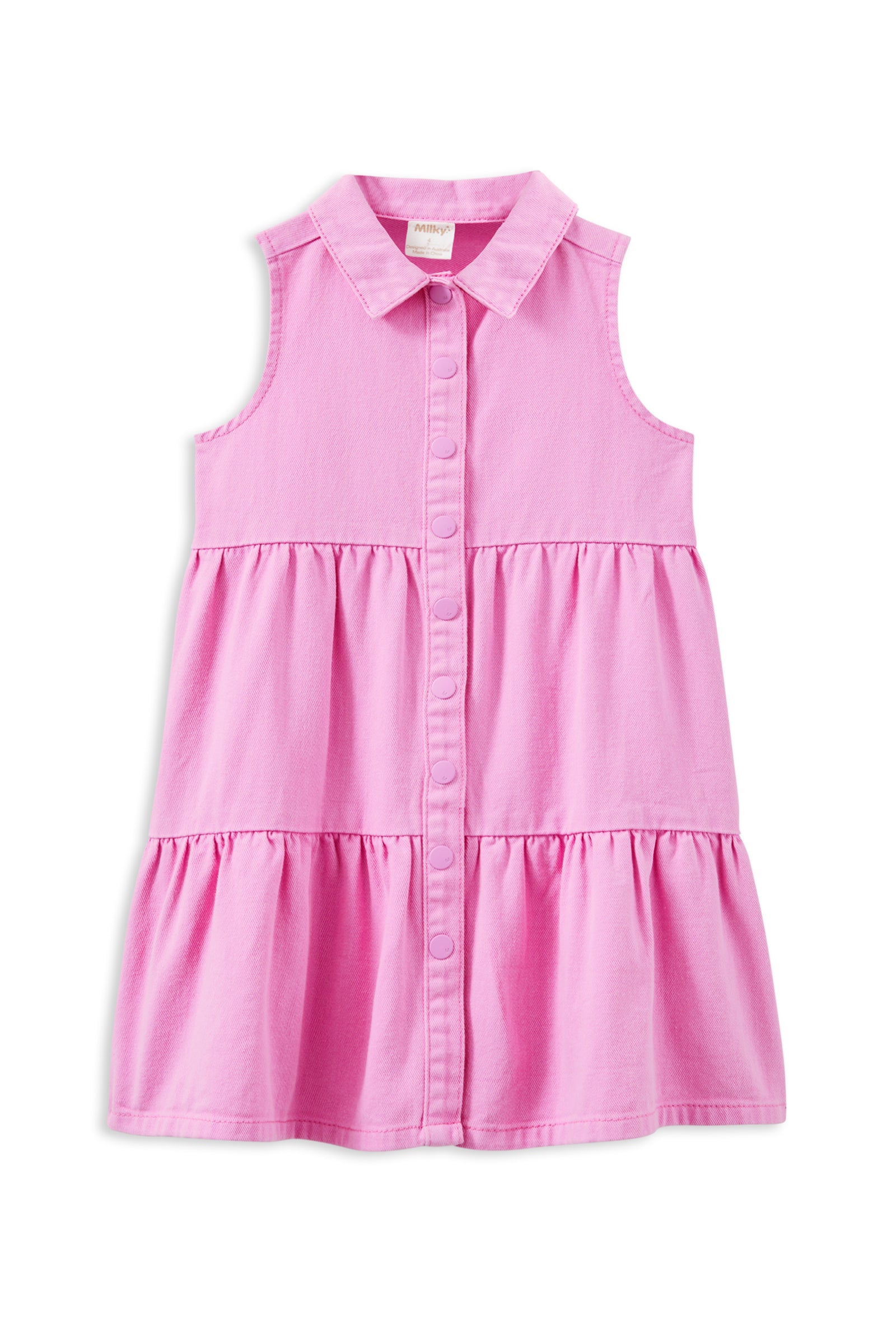 Pink Twill Dress