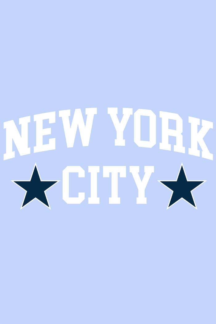 New York Tee - Blue