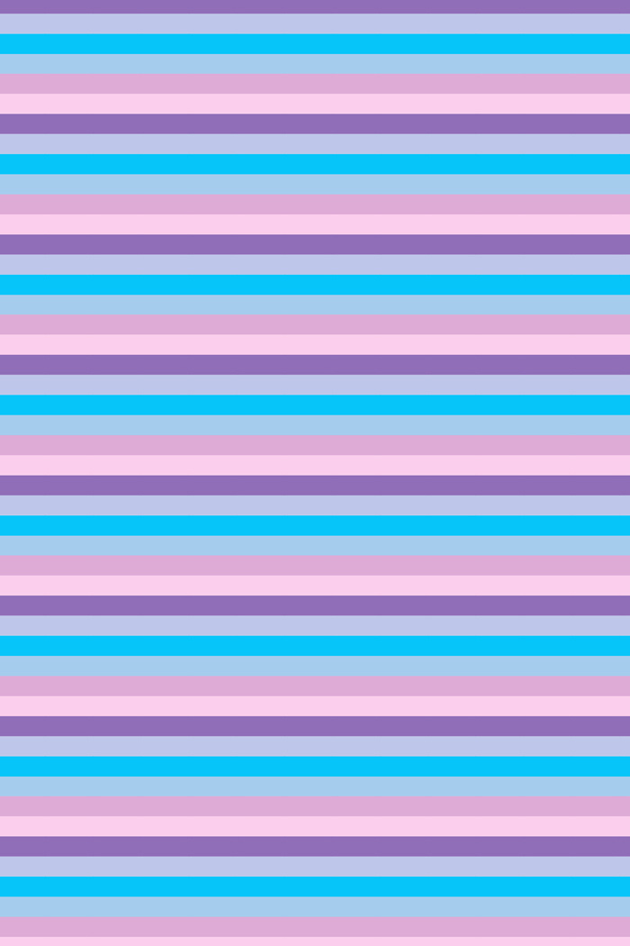 Lilac Stripe Rib Bike Short