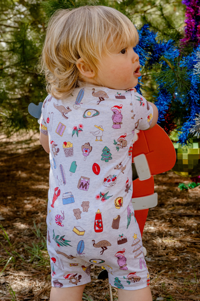 Very Aussie Zip Romper